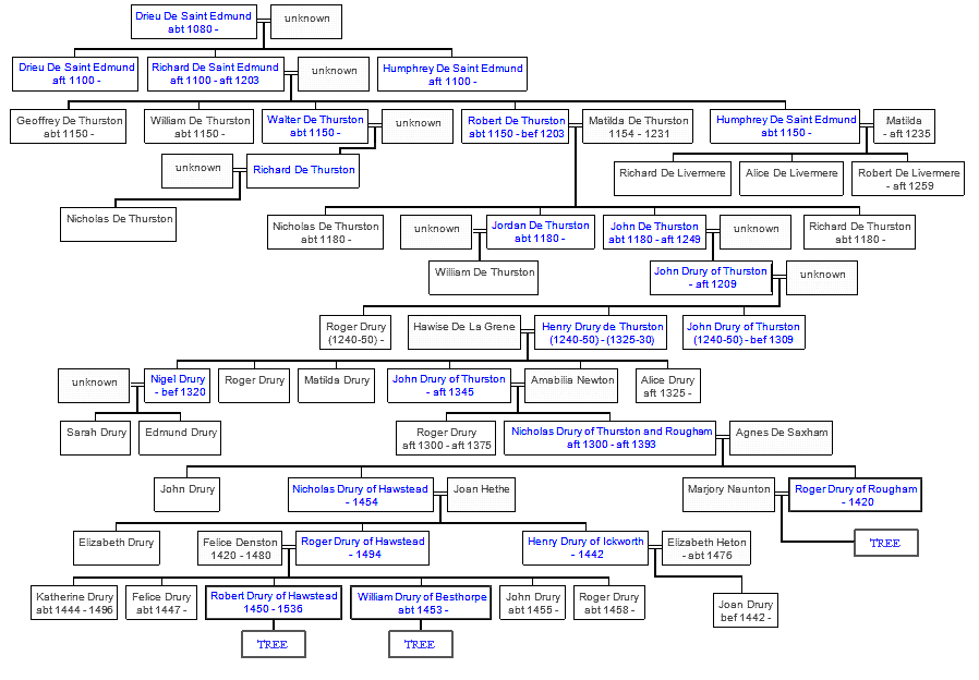 Mini tree diagram